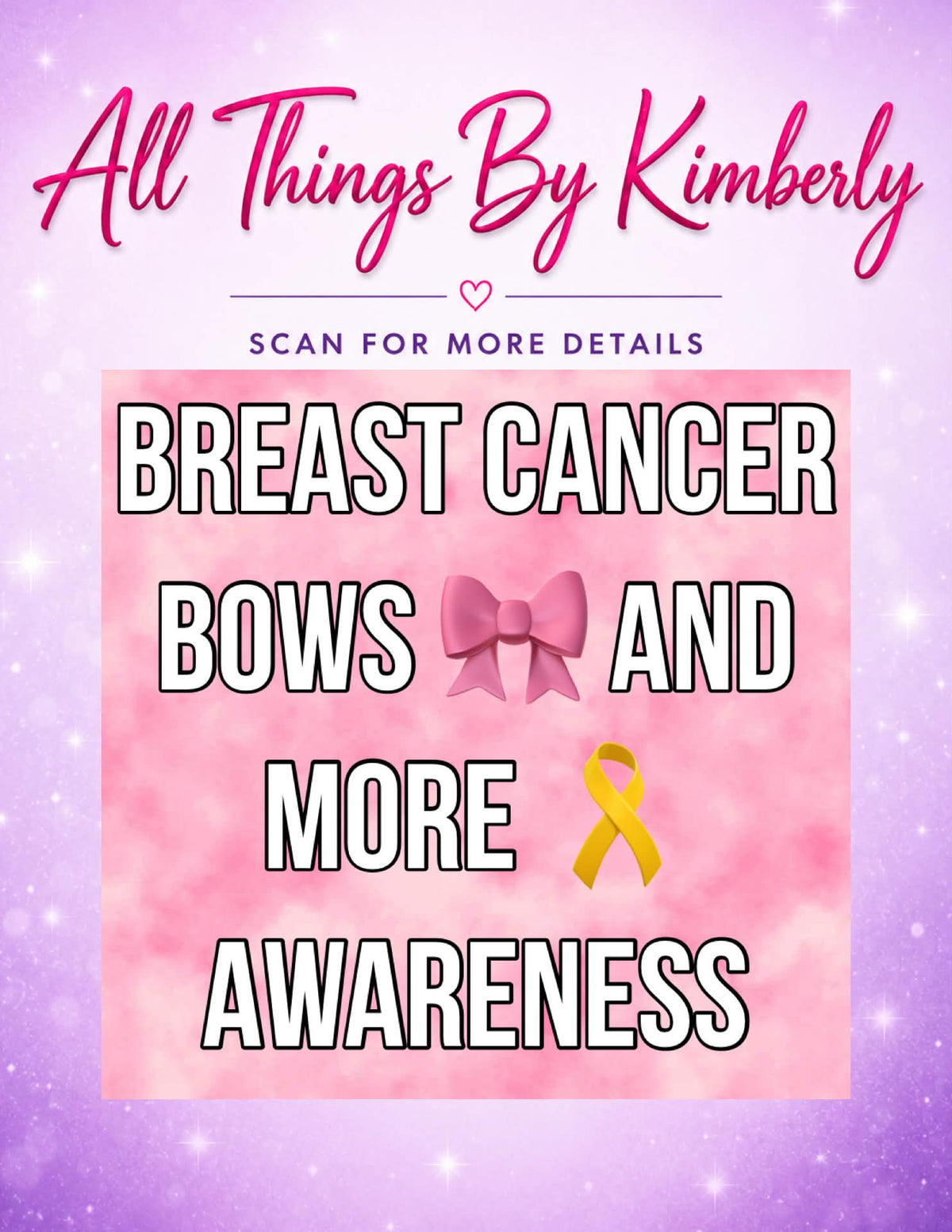 E. Breast Cancer Awareness Bows and More Decals