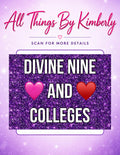 H. Divine9 & Colleges Decals