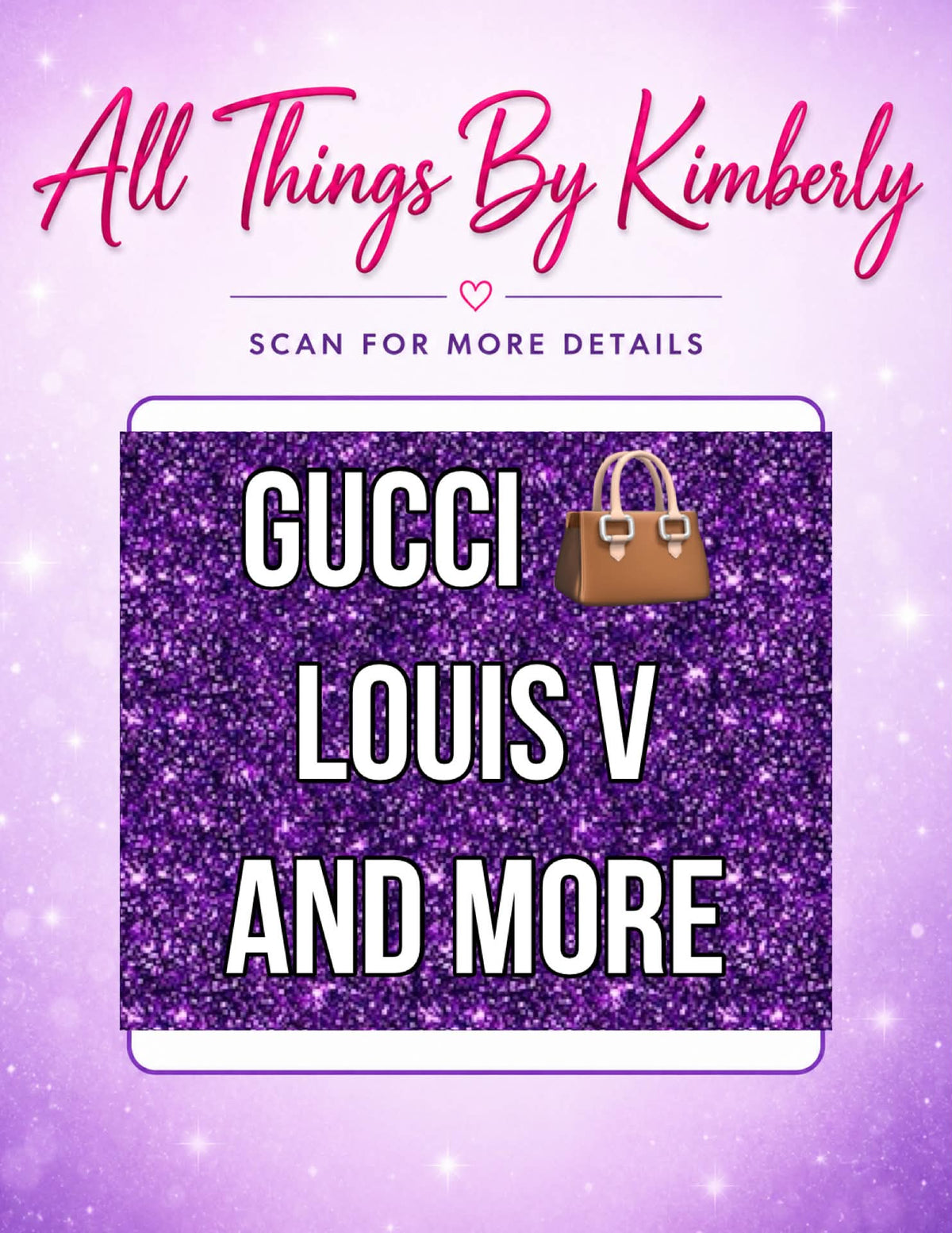 K. Gucci Louis and More Decals