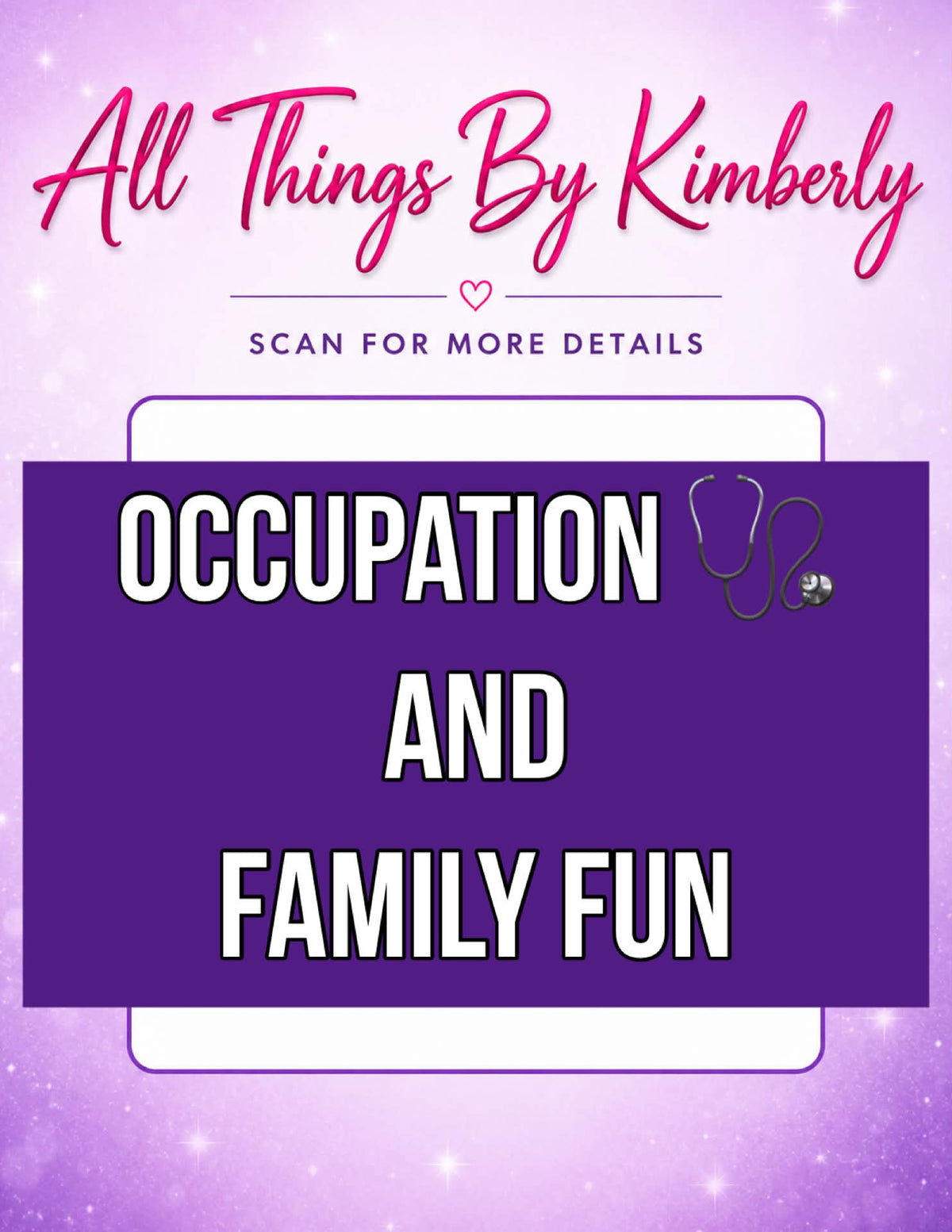 B. Occupation and Family Fun Decals